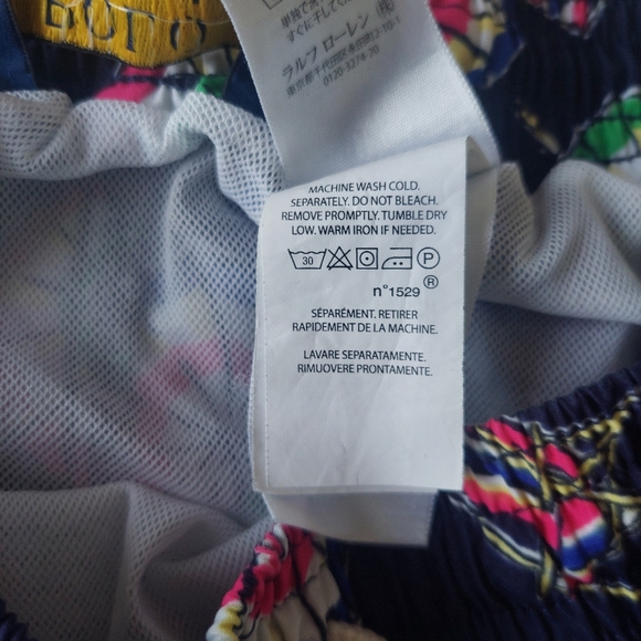 Polo Ralph Lauren Swim Trunks, Men's L, Polo Bear - Umbrellas - Beach Chair - Picture 15 of 15